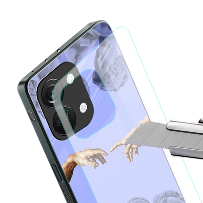 Sculpted Elegance stylish phone case for oneplus nord 3 | glossy glass and slim fit