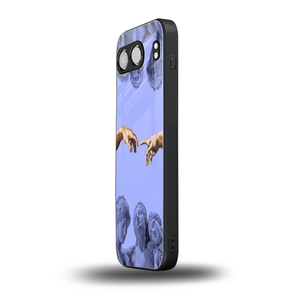 Sculpted Elegance oneplus nord 4 mobile cover | shockproof glass phone case