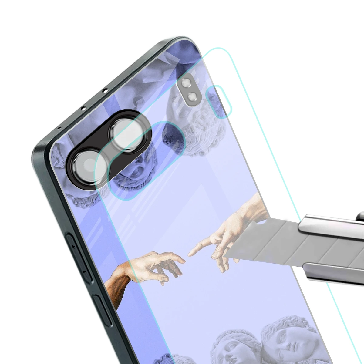 Sculpted Elegance stylish phone case for oneplus nord 4 | glossy glass and slim fit