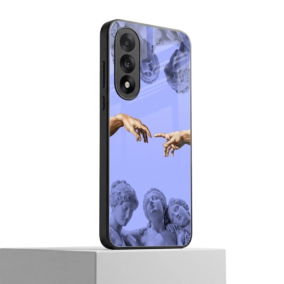 Sculpted Elegance oneplus nord 5 mobile cover | shockproof glass phone case