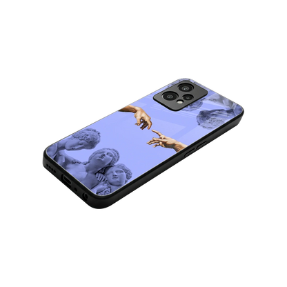 Sculpted Elegance stylish phone case for oneplus nord ce 2 lite | glossy glass and slim fit