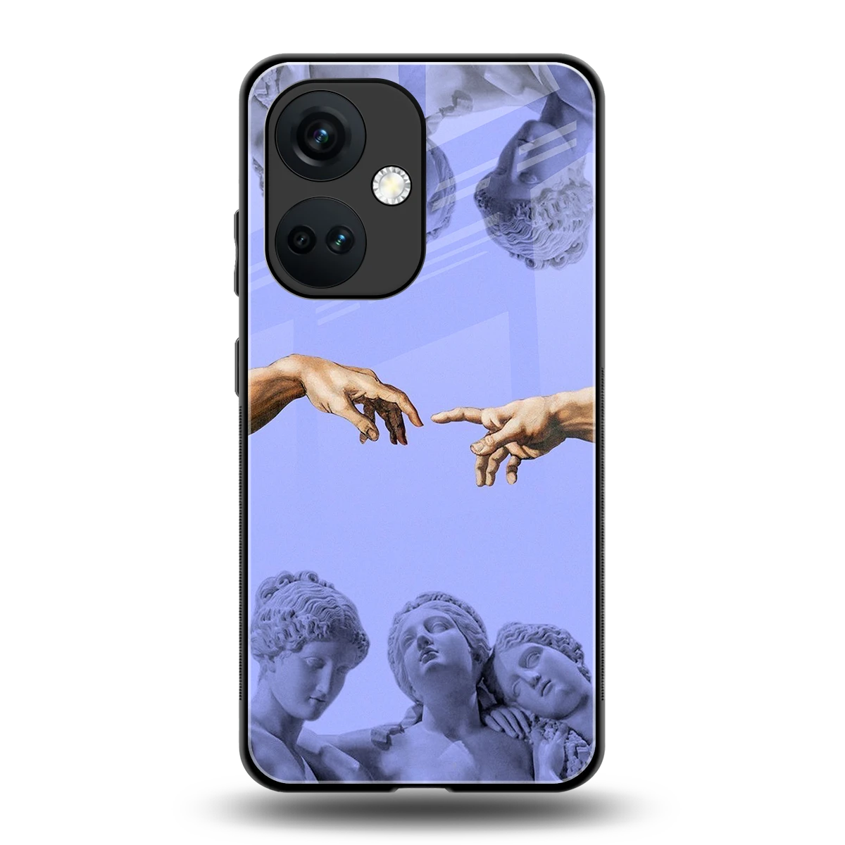 Sculpted Elegance back phone cover | glass case for oneplus nord ce 3