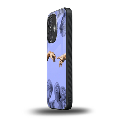 Sculpted Elegance oneplus nord ce 3 mobile cover | shockproof glass phone case