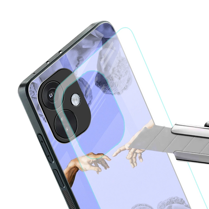 Sculpted Elegance stylish phone case for oneplus nord ce 3 | glossy glass and slim fit