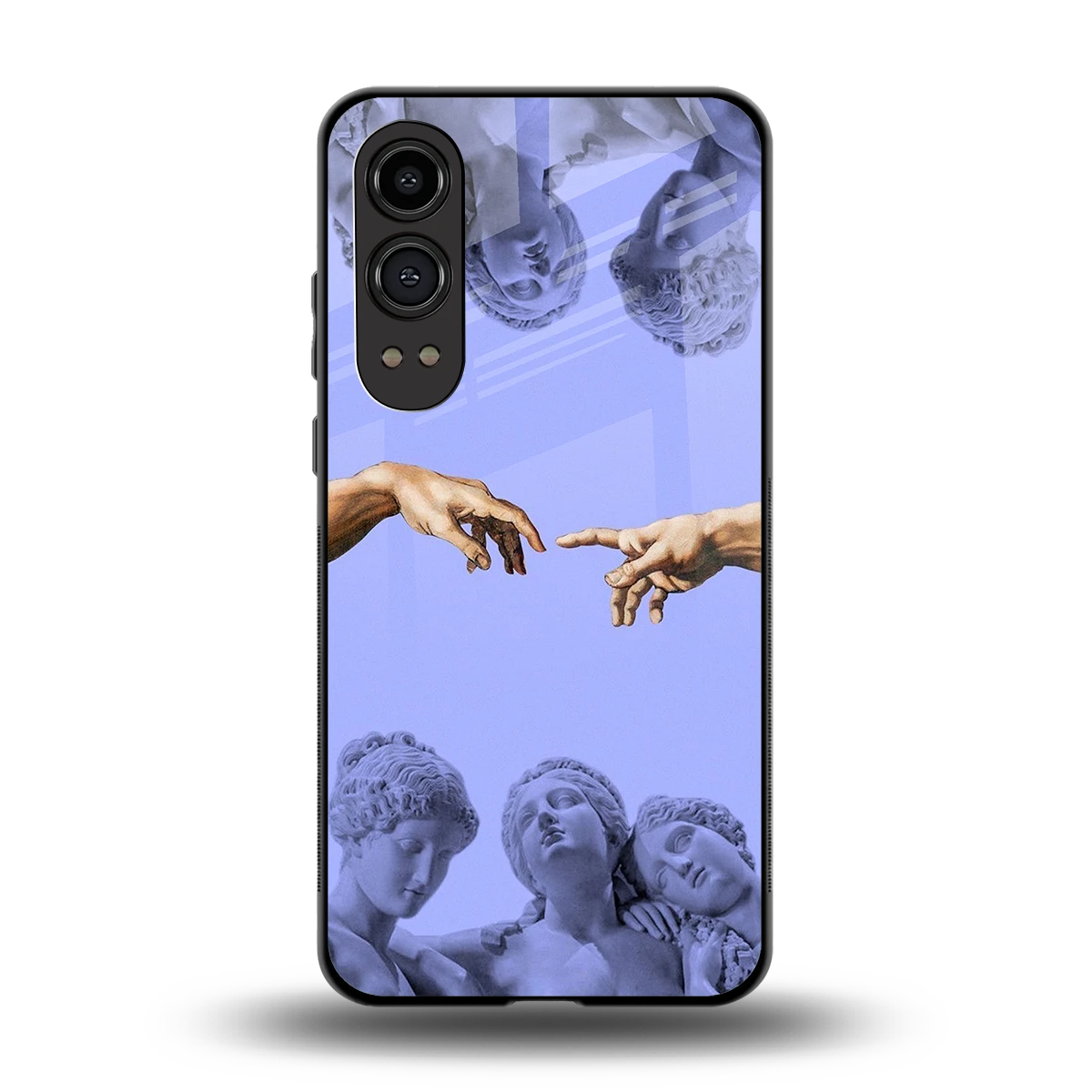 Sculpted Elegance back phone cover | glass case for oneplus nord ce 4 lite