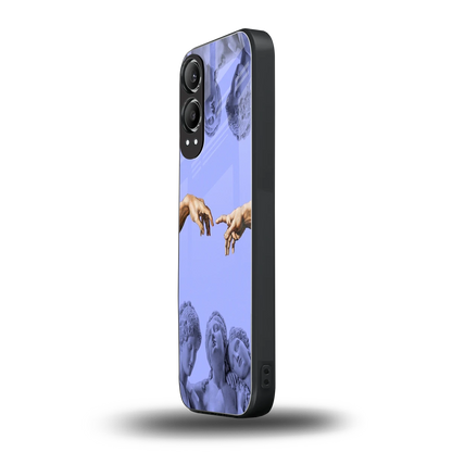 Sculpted Elegance oneplus nord ce 4 lite mobile cover | shockproof glass phone case