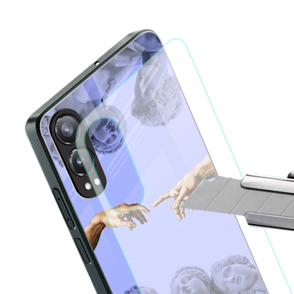 Sculpted Elegance stylish phone case for oneplus nord ce 4 lite | glossy glass and slim fit