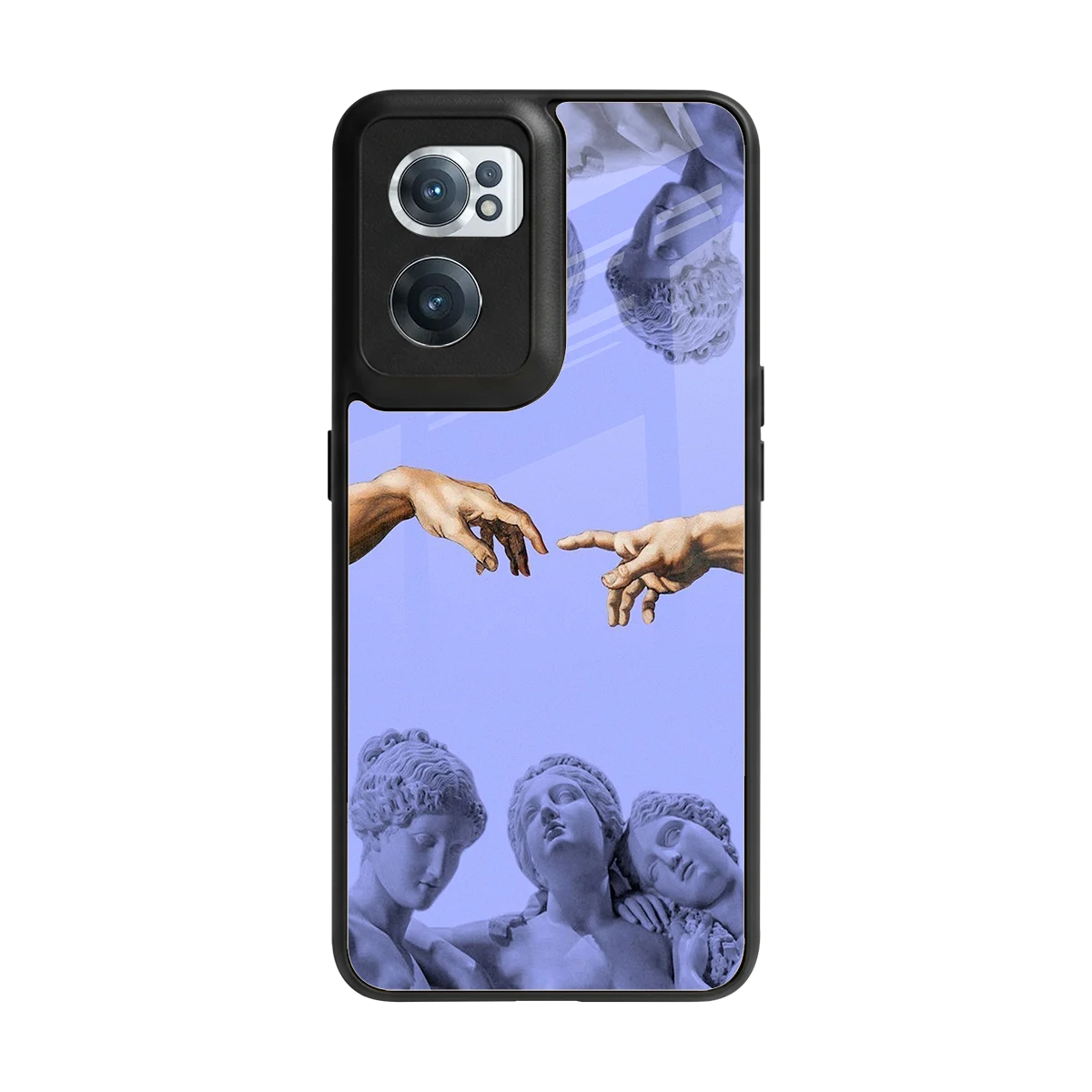 Sculpted Elegance back phone cover | glass case for oneplus nord ce 2