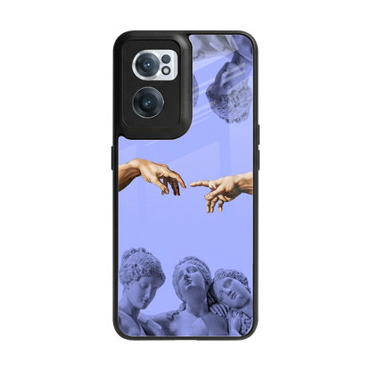 Sculpted Elegance back phone cover | glass case for oneplus nord ce 2