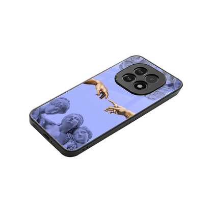 Sculpted Elegance stylish phone case for oppo f29 5g | glossy glass and slim fit