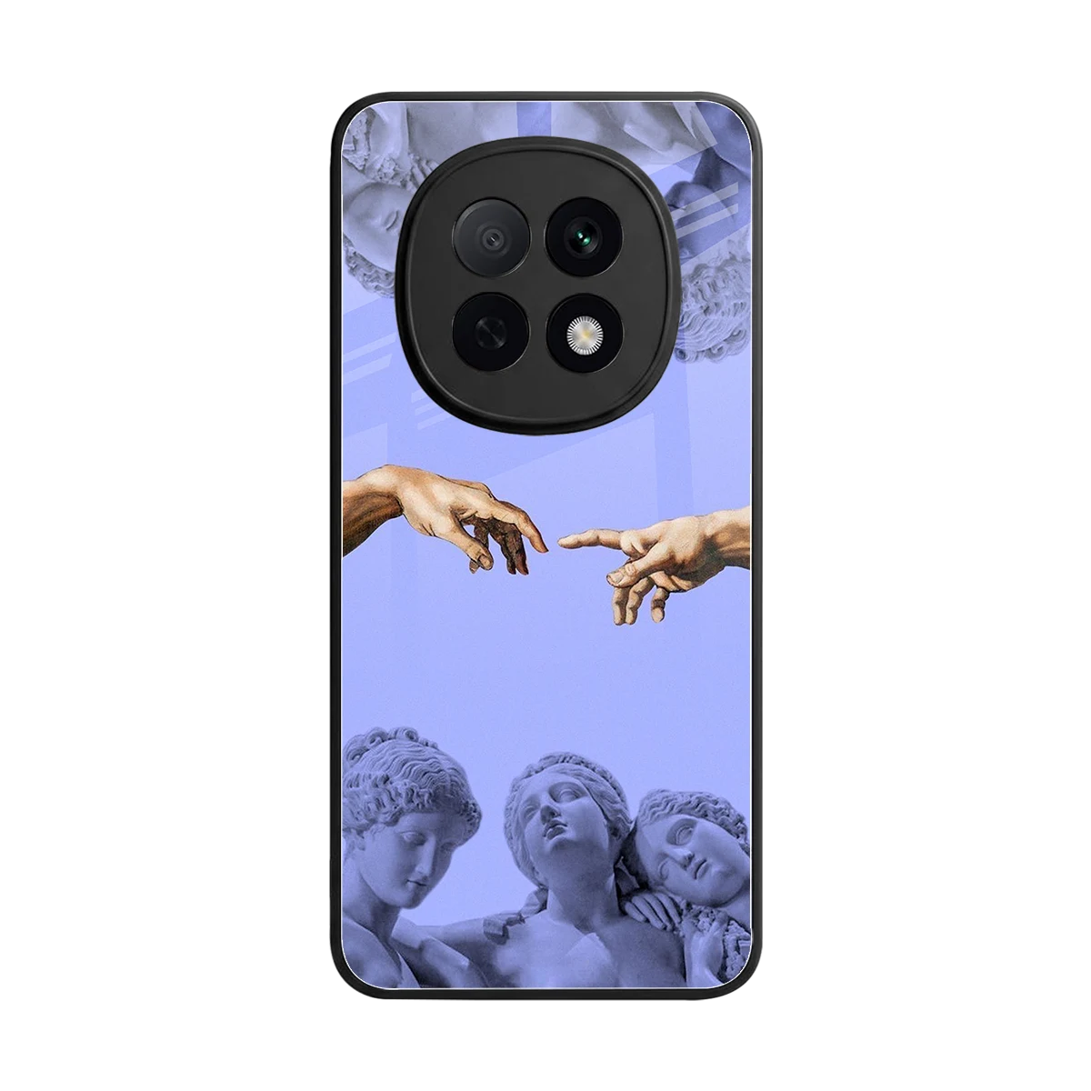 Sculpted Elegance back phone cover | glass case for oppo f29 pro 5g