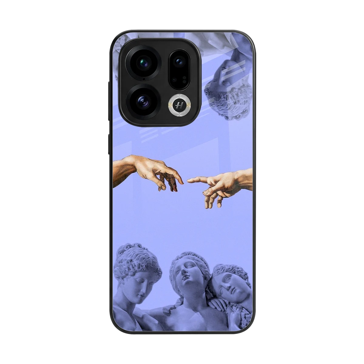 Sculpted Elegance back phone cover | glass case for oppo find x9