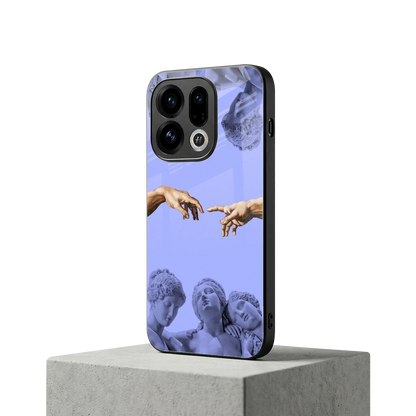 Sculpted Elegance oppo find x9 mobile cover | shockproof glass phone case