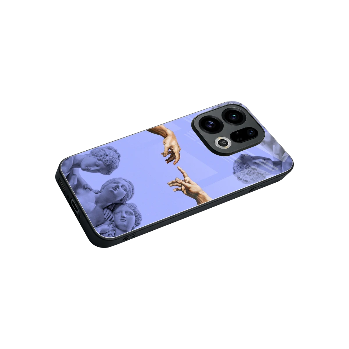 Sculpted Elegance stylish phone case for oppo find x9 | glossy glass and slim fit