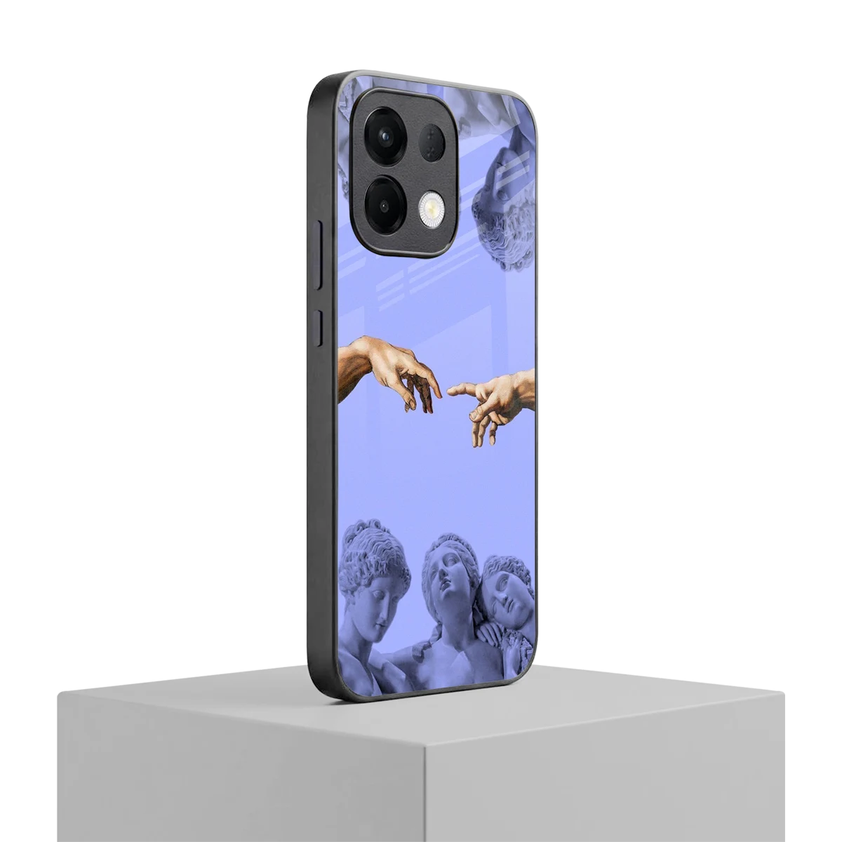 Sculpted Elegance oppo k13 5g mobile cover | shockproof glass phone case