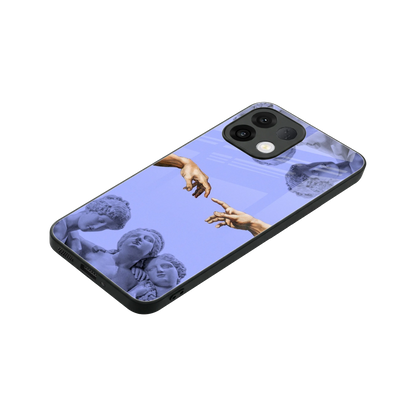 Sculpted Elegance stylish phone case for oppo k13 5g | glossy glass and slim fit