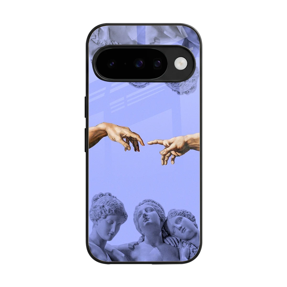 Sculpted Elegance back phone cover | glass case for google pixel 10