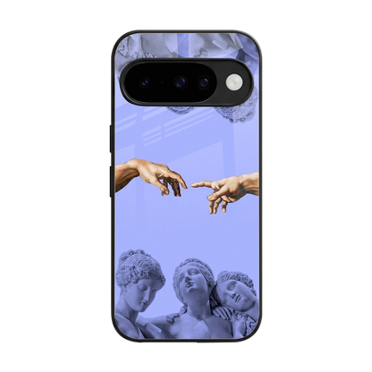 Sculpted Elegance back phone cover | glass case for google pixel 10