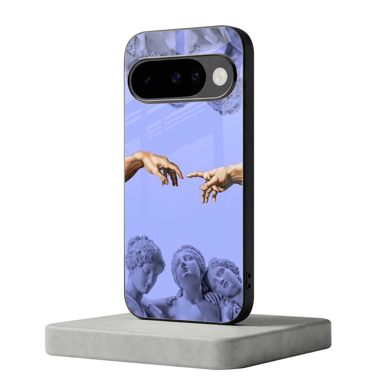 Sculpted Elegance google pixel 10 mobile cover | shockproof glass phone case