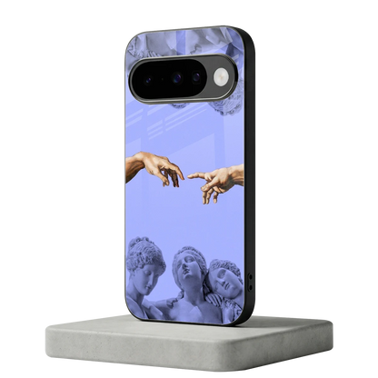 Sculpted Elegance google pixel 10 mobile cover | shockproof glass phone case
