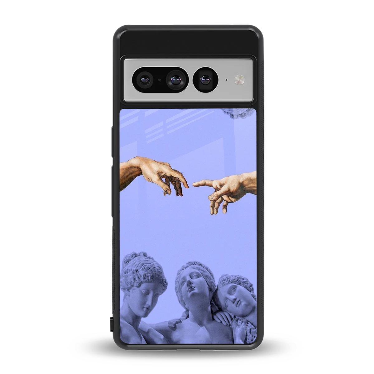 Sculpted Elegance back phone cover | glass case for google pixel 7 pro