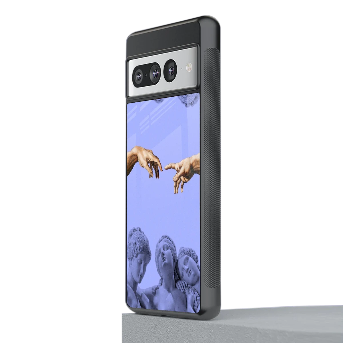 Sculpted Elegance stylish phone case for google pixel 7 pro | glossy glass and slim fit