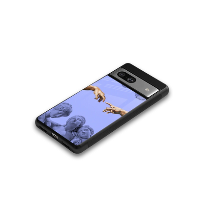 Sculpted Elegance google pixel 7 mobile cover | shockproof glass phone case