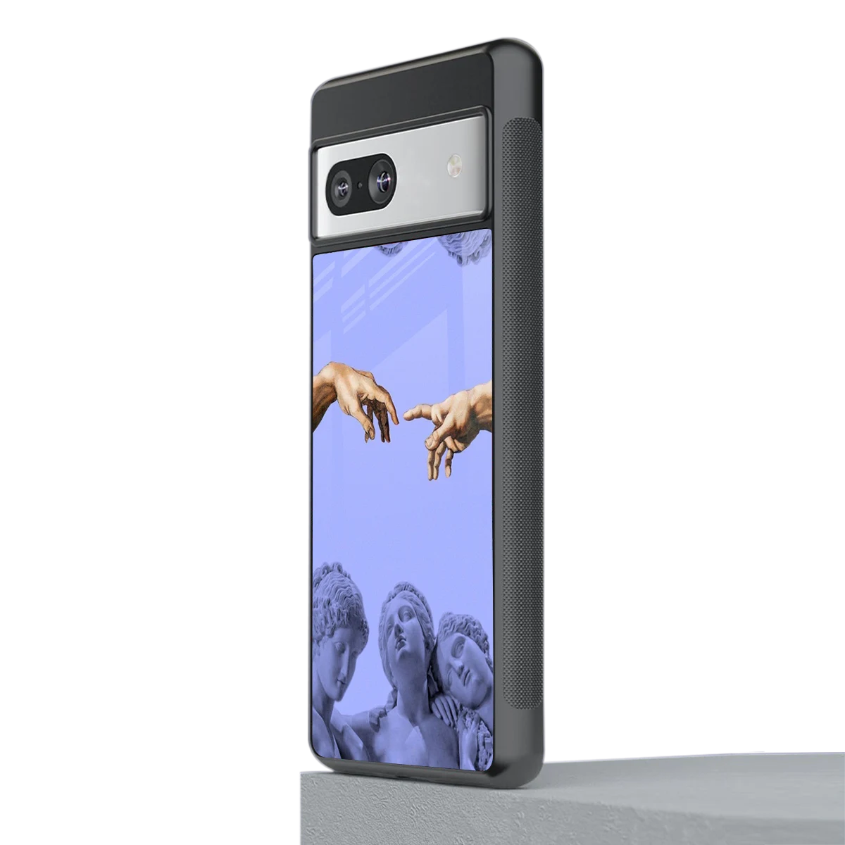 Sculpted Elegance stylish phone case for google pixel 7 | glossy glass and slim fit