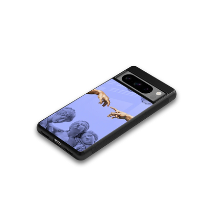 Sculpted Elegance google pixel 8 pro mobile cover | shockproof glass phone case