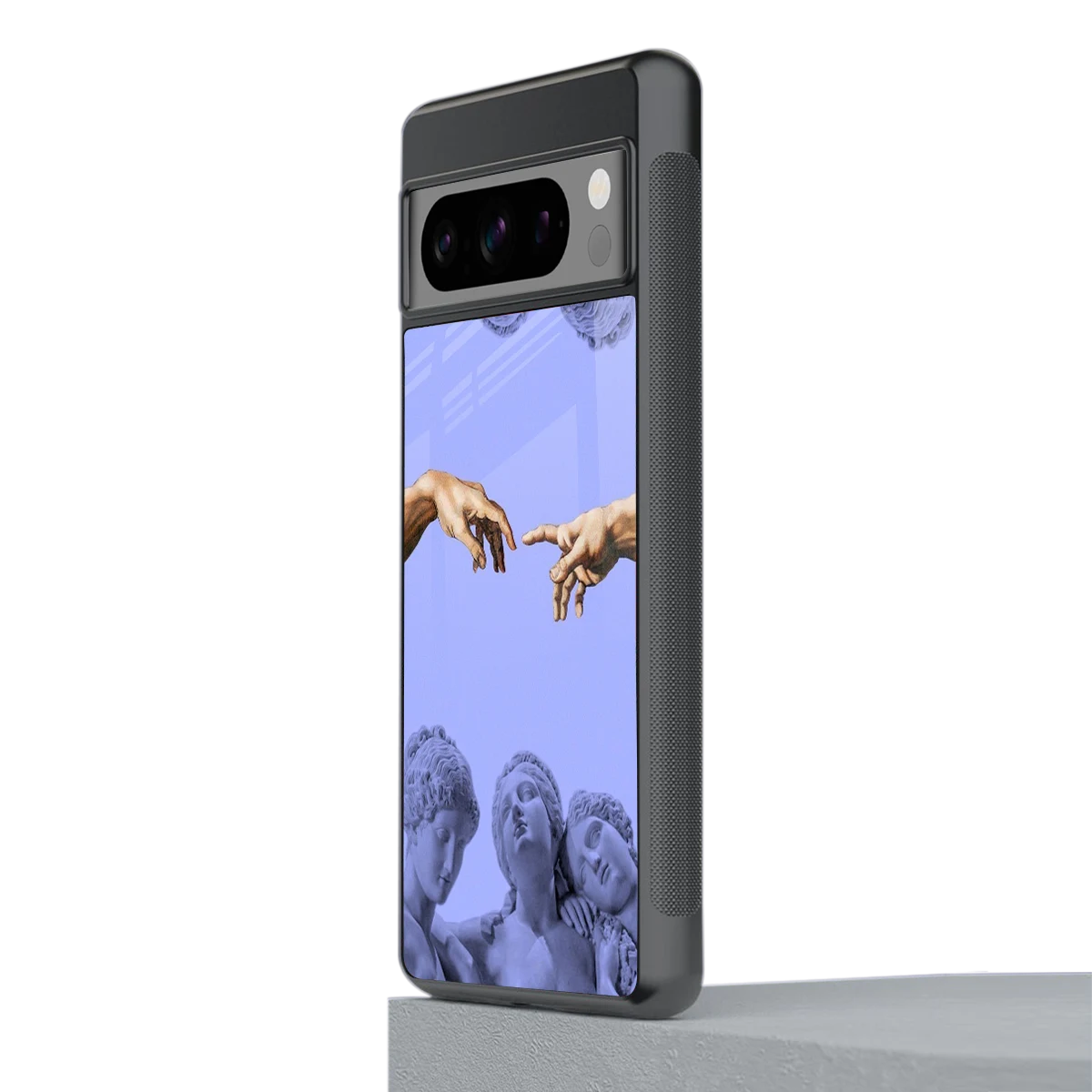 Sculpted Elegance stylish phone case for google pixel 8 pro | glossy glass and slim fit