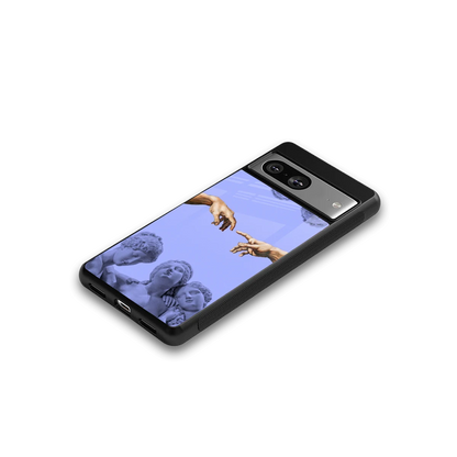 Sculpted Elegance google pixel 8 mobile cover | shockproof glass phone case