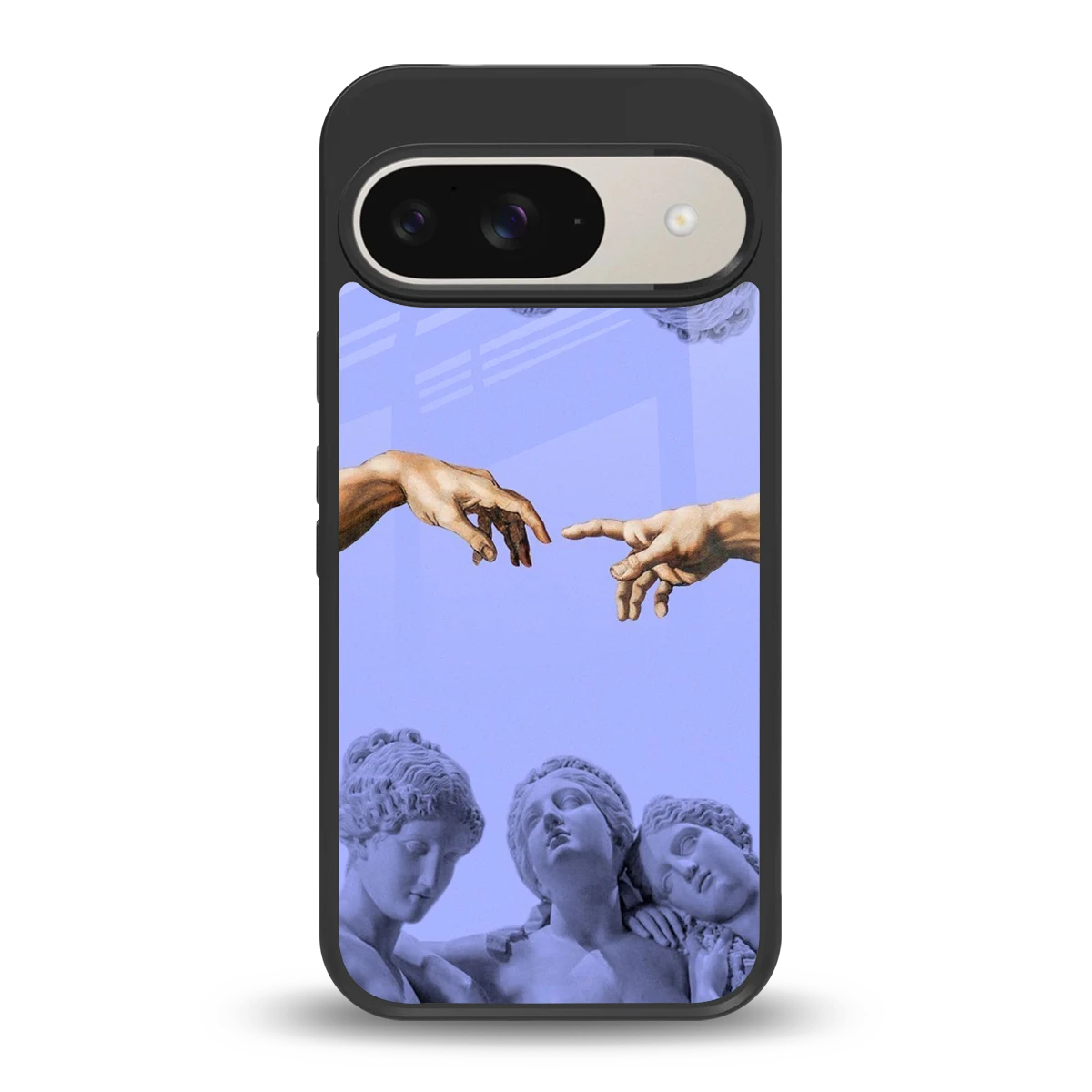 Sculpted Elegance back phone cover | glass case for google pixel 9