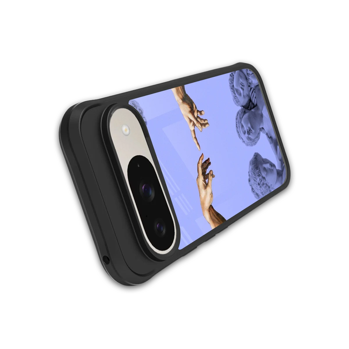 Sculpted Elegance stylish phone case for google pixel 9 | glossy glass and slim fit