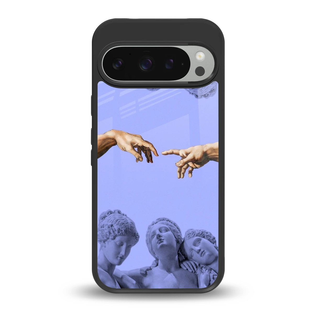 Sculpted Elegance back phone cover | glass case for google pixel 9 pro xl