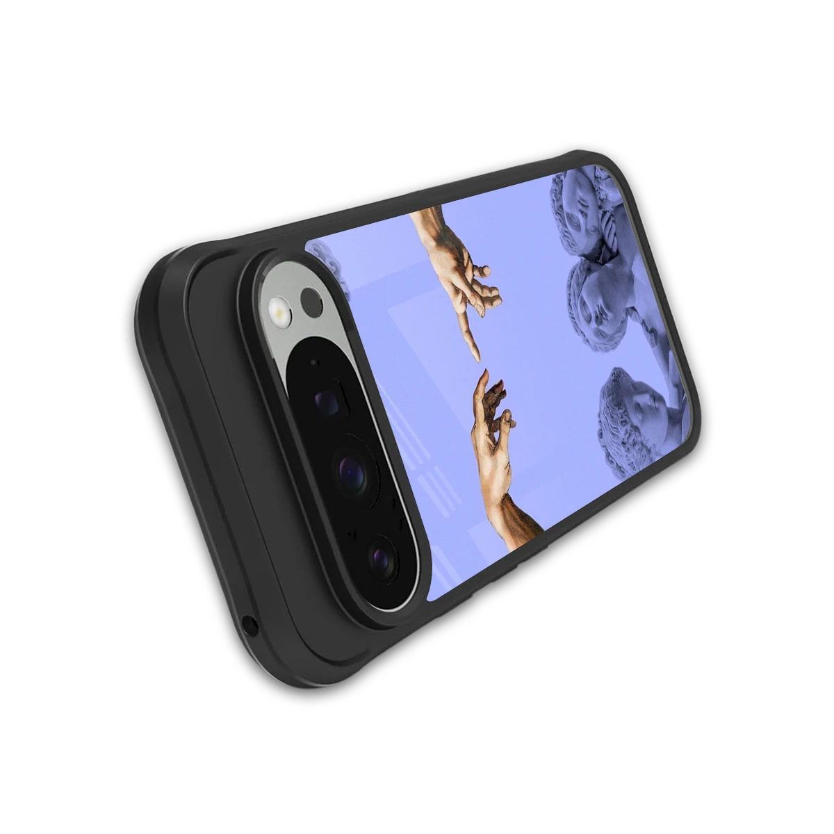 Sculpted Elegance stylish phone case for google pixel 9 pro xl | glossy glass and slim fit