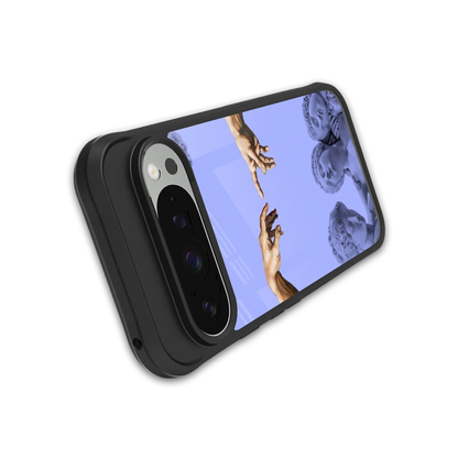 Sculpted Elegance stylish phone case for google pixel 9 pro xl | glossy glass and slim fit
