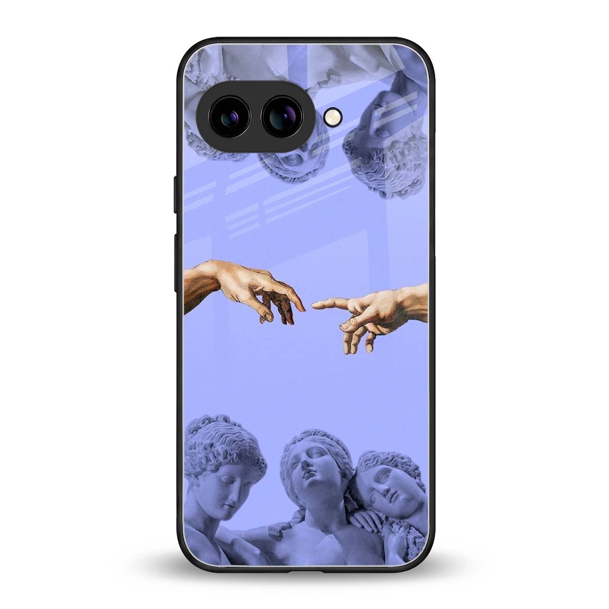 Sculpted Elegance back phone cover | glass case for google pixel 10a
