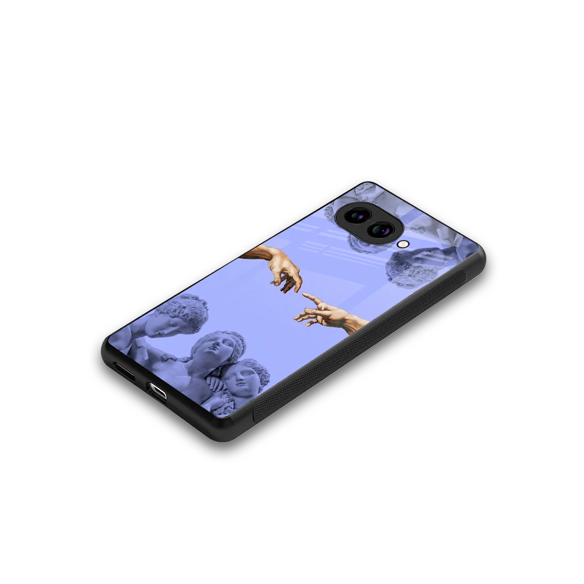 Sculpted Elegance stylish phone case for google pixel 10a | glossy glass and slim fit