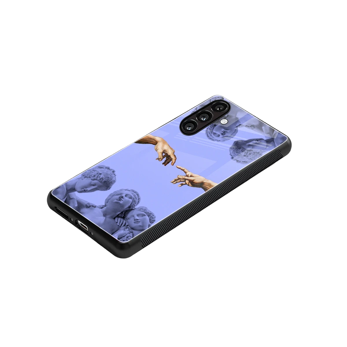 Sculpted Elegance stylish phone case for samsung galaxy a37 5g | glossy glass and slim fit
