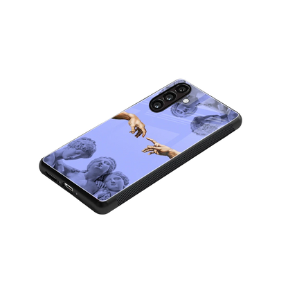 Sculpted Elegance stylish phone case for samsung galaxy a37 5g | glossy glass and slim fit