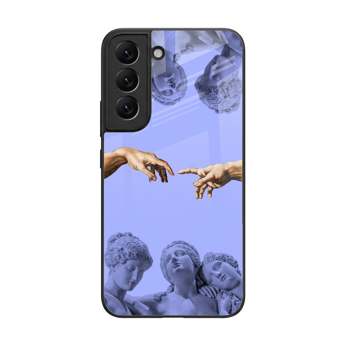 Sculpted Elegance back phone cover | glass case for samsung galaxy s22
