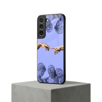 Sculpted Elegance samsung galaxy s22 mobile cover | shockproof glass phone case