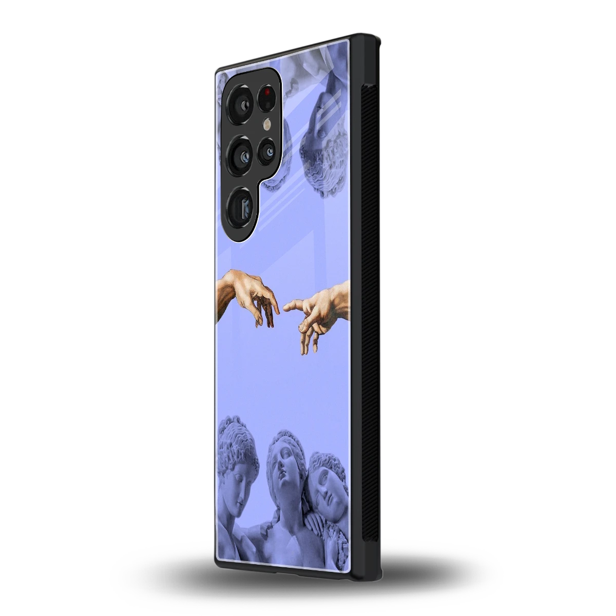 Sculpted Elegance samsung galaxy s23 ultra mobile cover | shockproof glass phone case