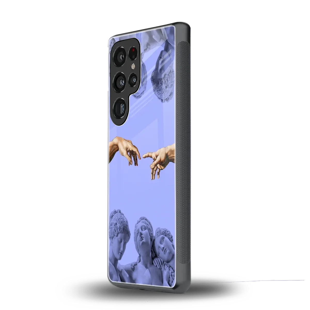 Sculpted Elegance samsung galaxy s25 ultra mobile cover | shockproof glass phone case