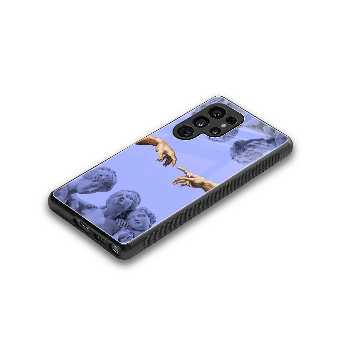 Sculpted Elegance stylish phone case for samsung galaxy s26 ultra | glossy glass and slim fit