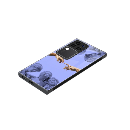 Sculpted Elegance stylish phone case forvivo v30 pro | glossy glass and slim fit