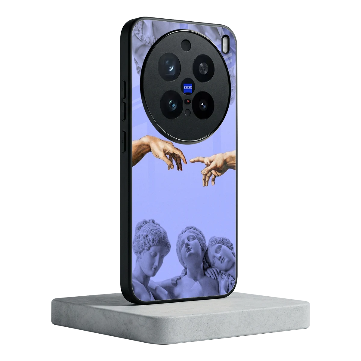 Sculpted Elegance vivo x200 pro mobile cover | shockproof glass phone case