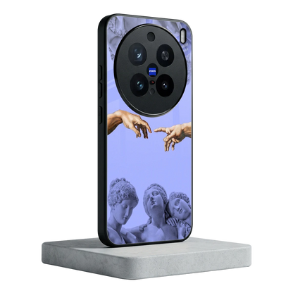 Sculpted Elegance vivo x200 pro mobile cover | shockproof glass phone case