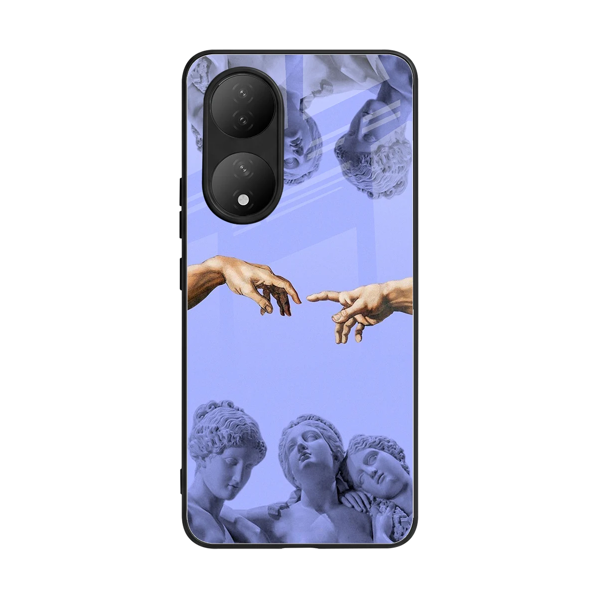 Sculpted Elegance back phone cover | glass case for Vivo-y100