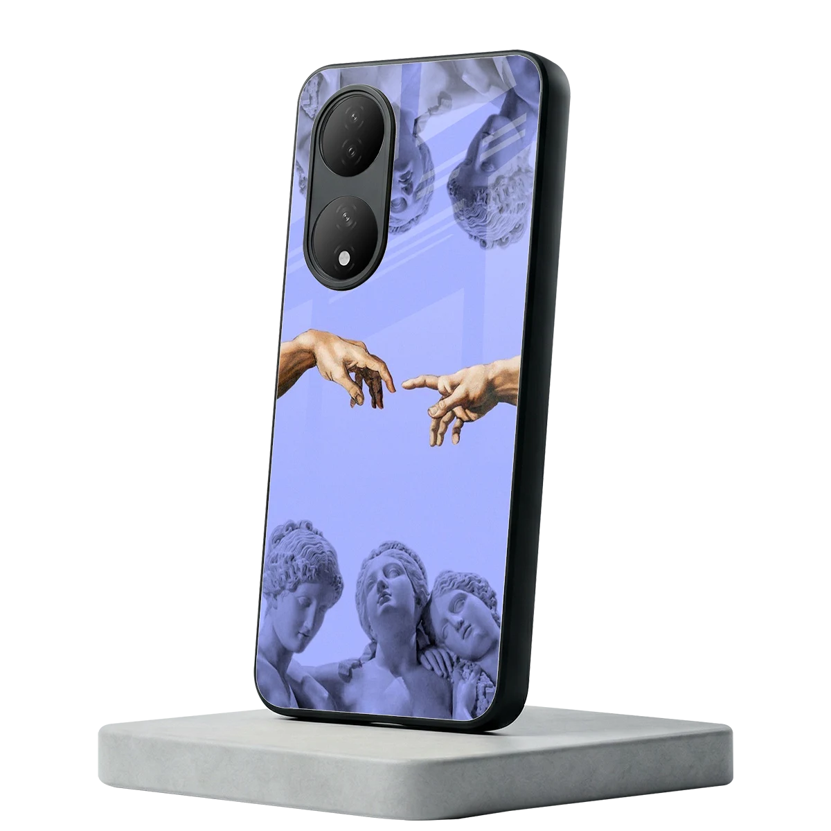 Sculpted Elegance Vivo-y100 mobile cover | shockproof glass phone case